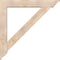 Ekena Millwork Traditional Traditional Smooth Bracket w/ Offset Brace, Douglas Fir, 7 1/2"W x 48"D x 48"H BKT0806X48X48TRA01SDF - alternate 2